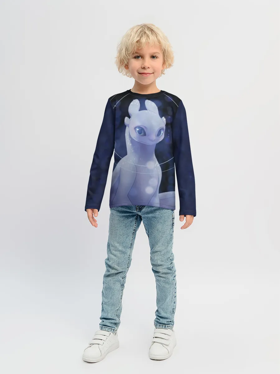 Детский лонгслив / Как приручить дракона