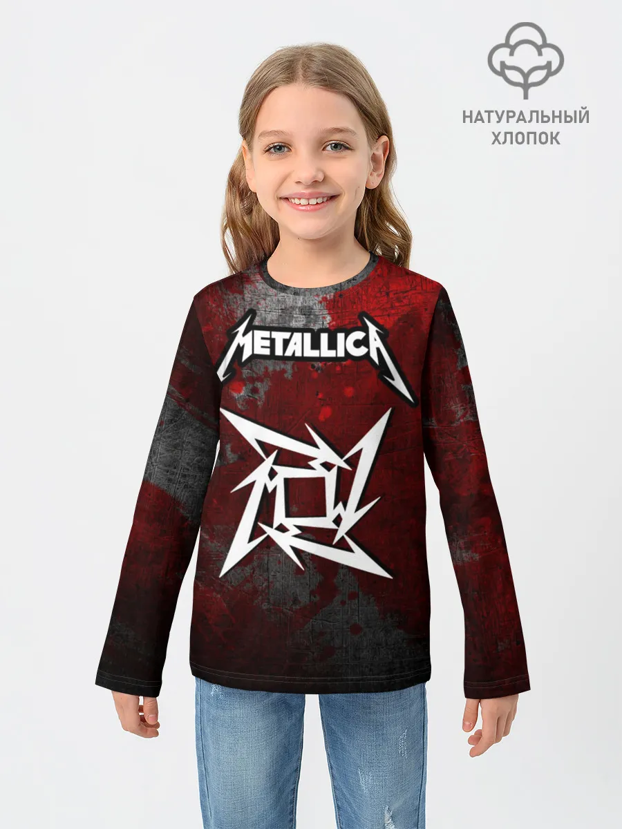 Детский лонгслив / METALLICA