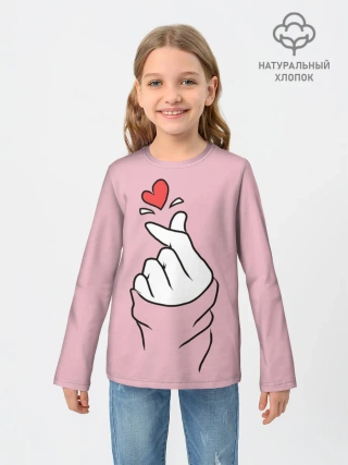 Детский лонгслив / Любовь по щелчку