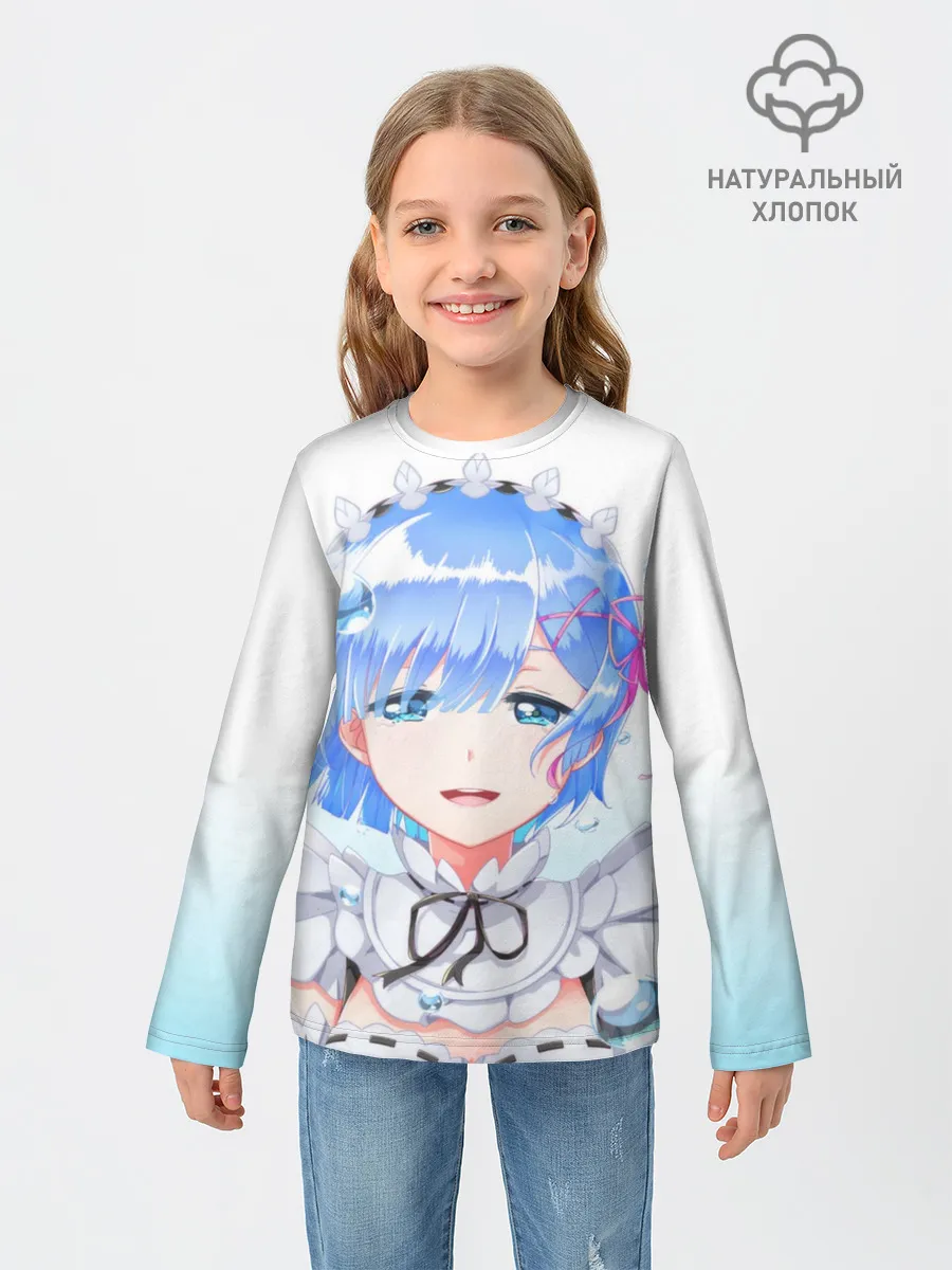 Детский лонгслив / Re:Zero. Рем