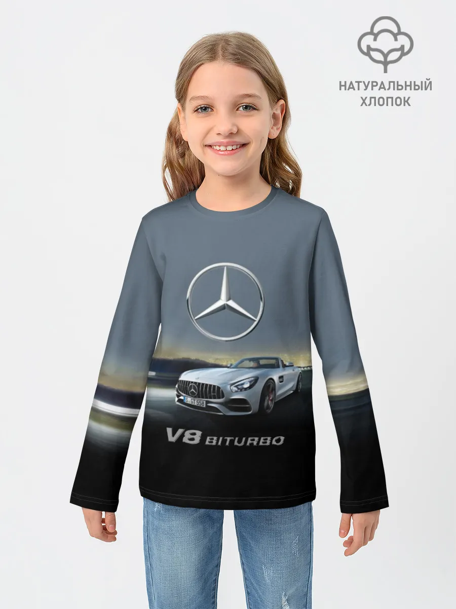 Детский лонгслив / V8 Biturbo