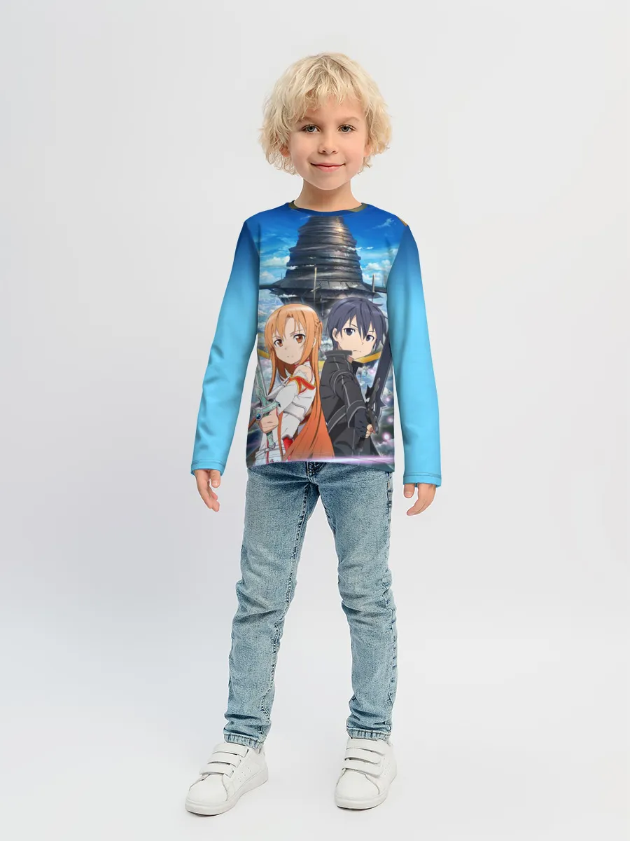 Детский лонгслив / Мастера меча онлайн