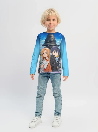 Детский лонгслив / Мастера меча онлайн