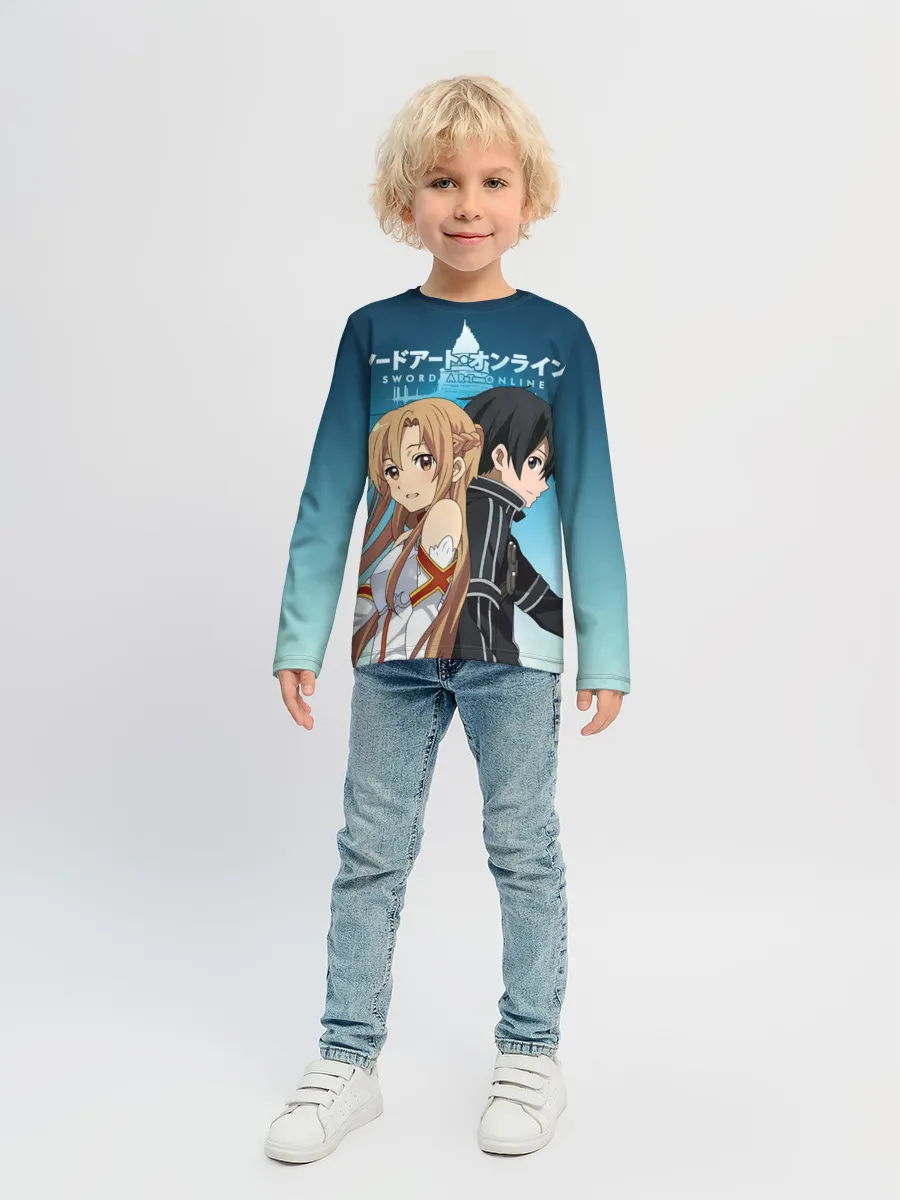 Детский лонгслив / Мастера меча онлайн