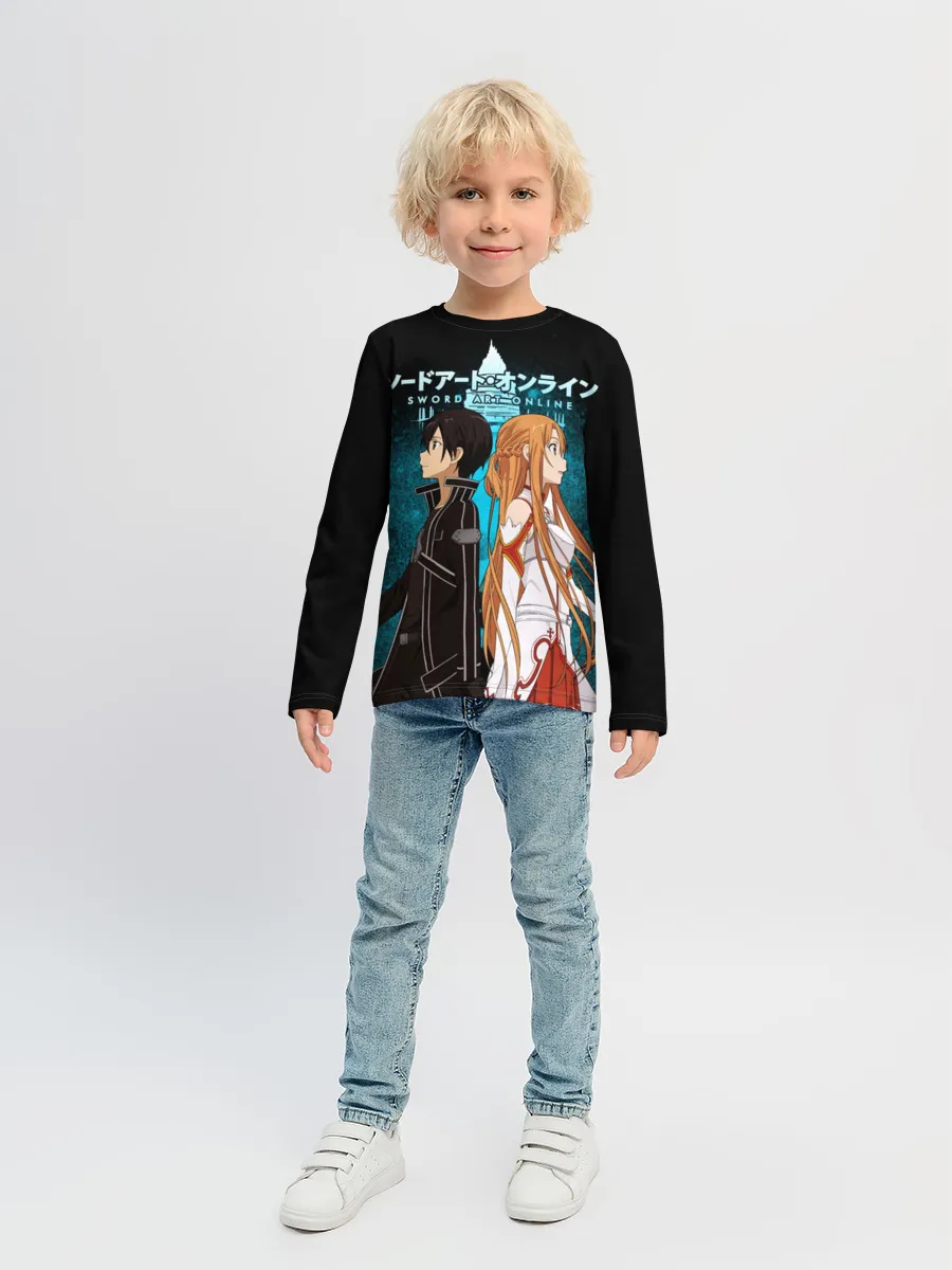 Детский лонгслив / Мастера меча онлайн