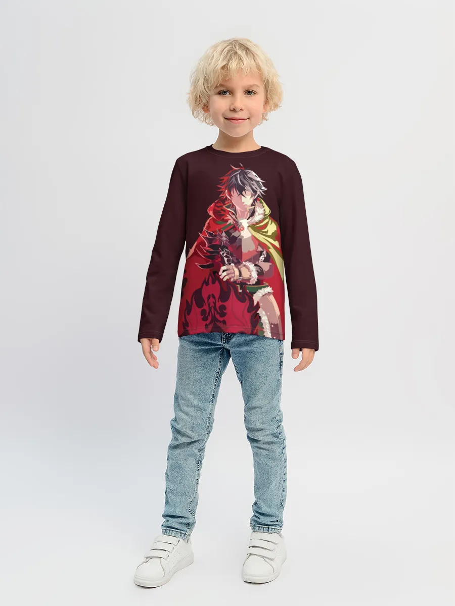 Детский лонгслив / Восхождение Героя Щита