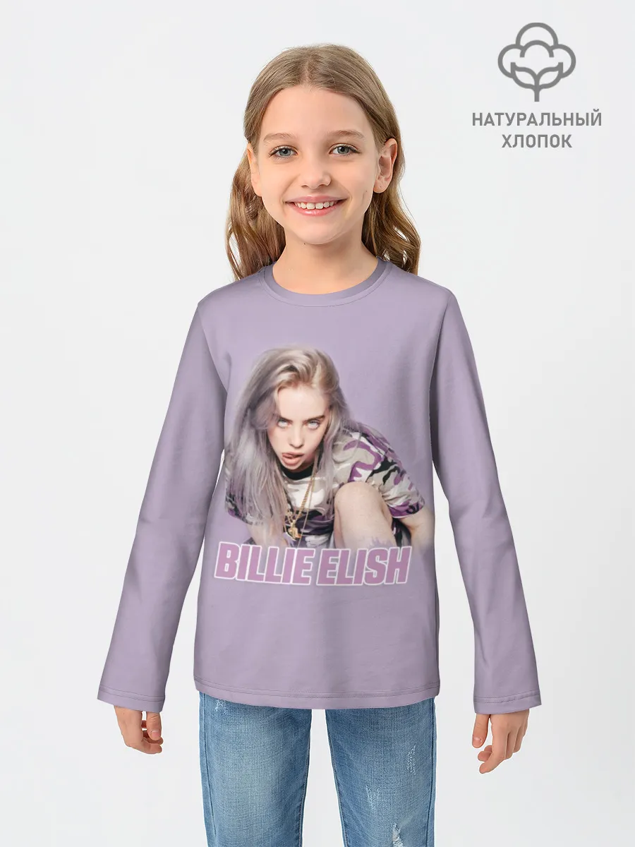 Детский лонгслив / Billie Eilish