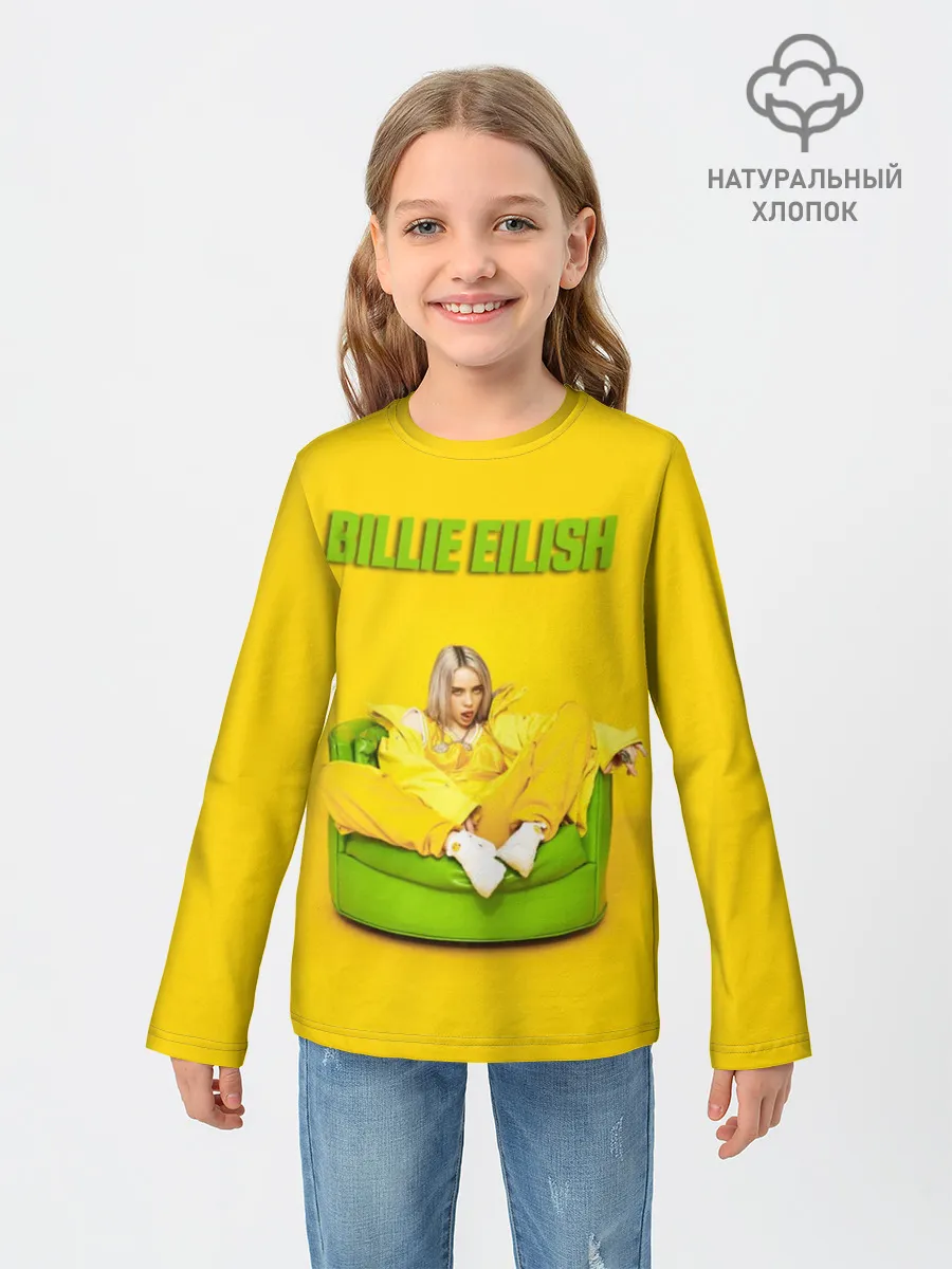 Детский лонгслив / Billie Eilish