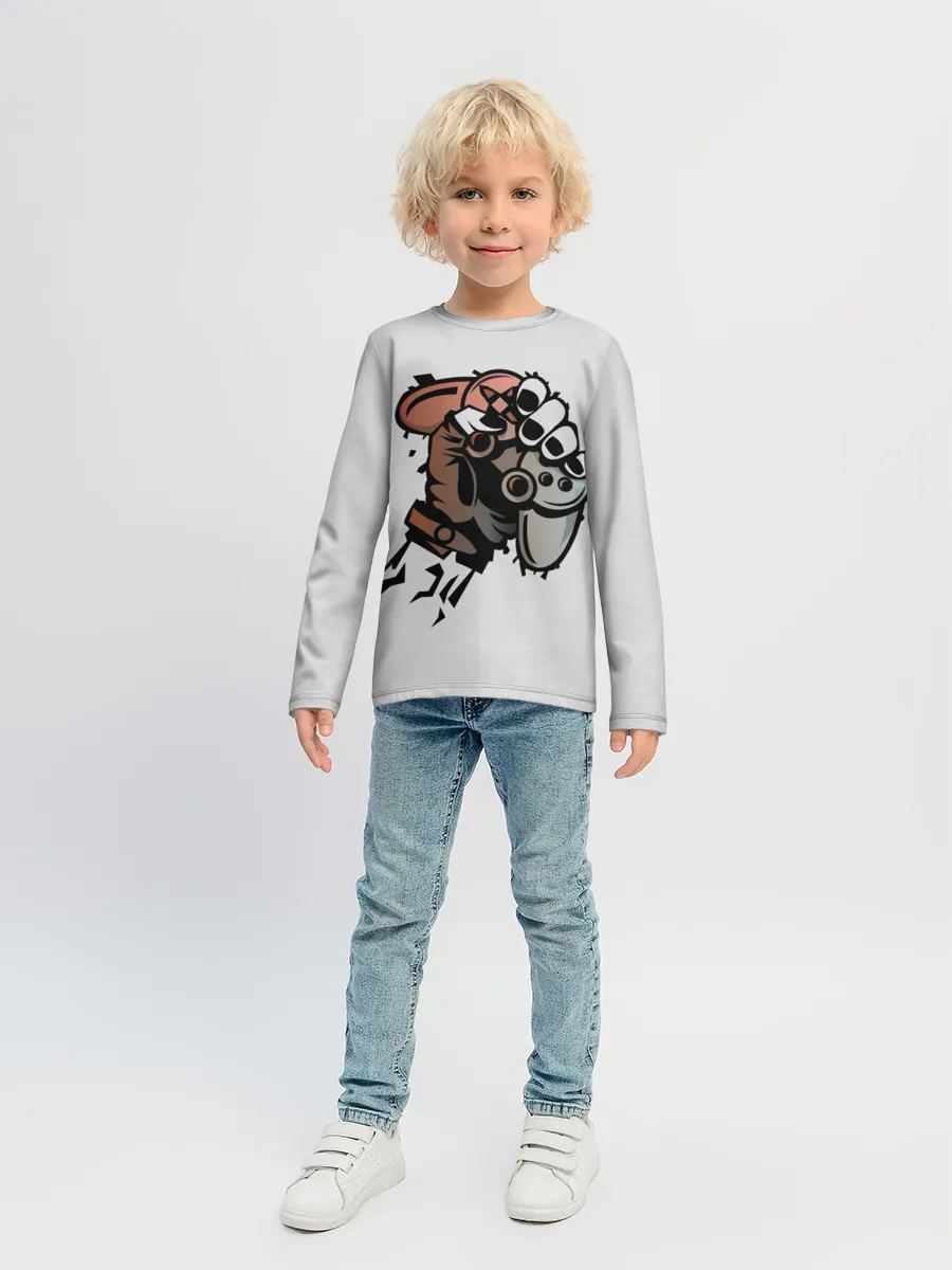 Детский лонгслив / Gamer