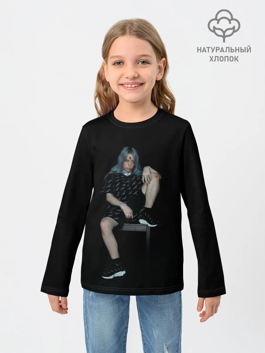 Детский лонгслив / Billie Eilish