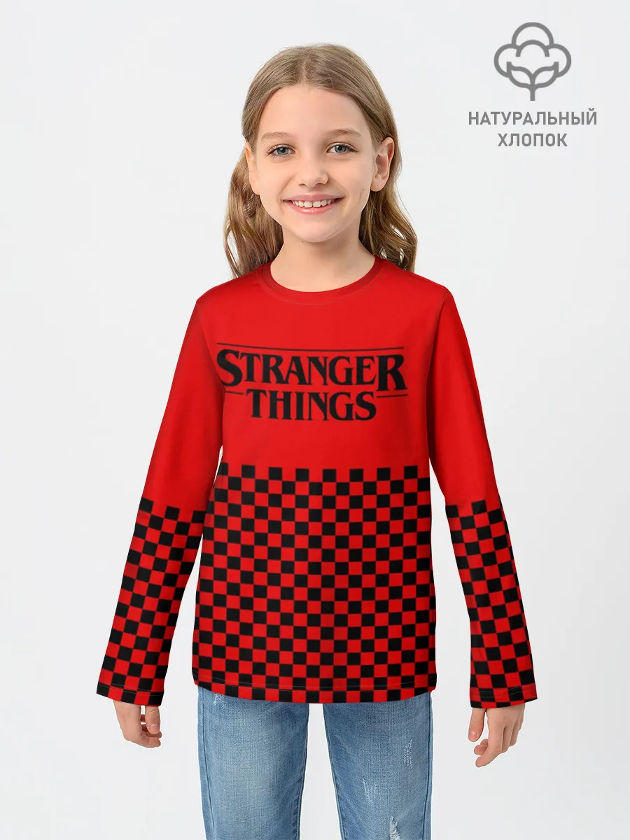 Детский лонгслив / STRANGER THINGS