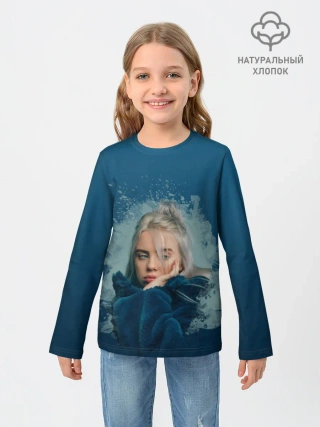 Детский лонгслив / Billie Eilish