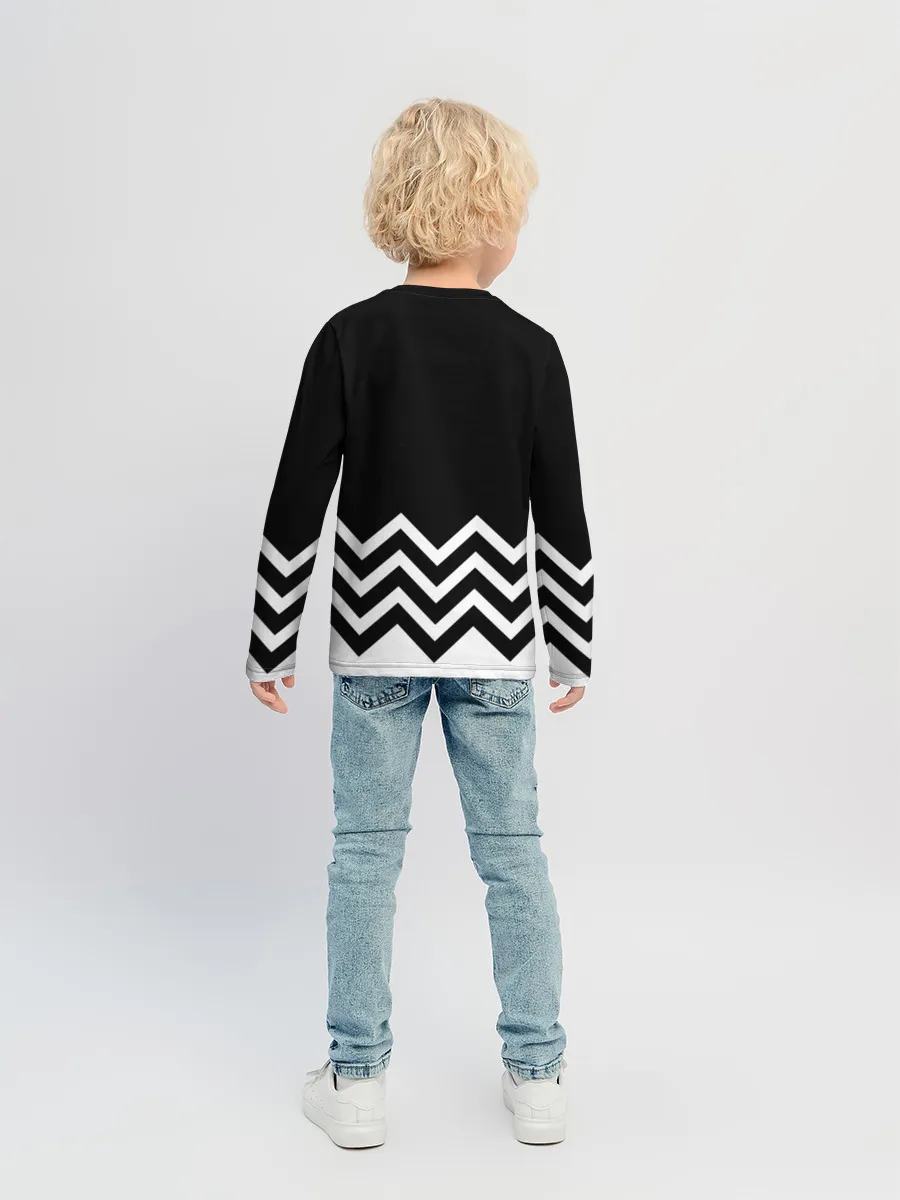 Детский лонгслив / Твин Пикс