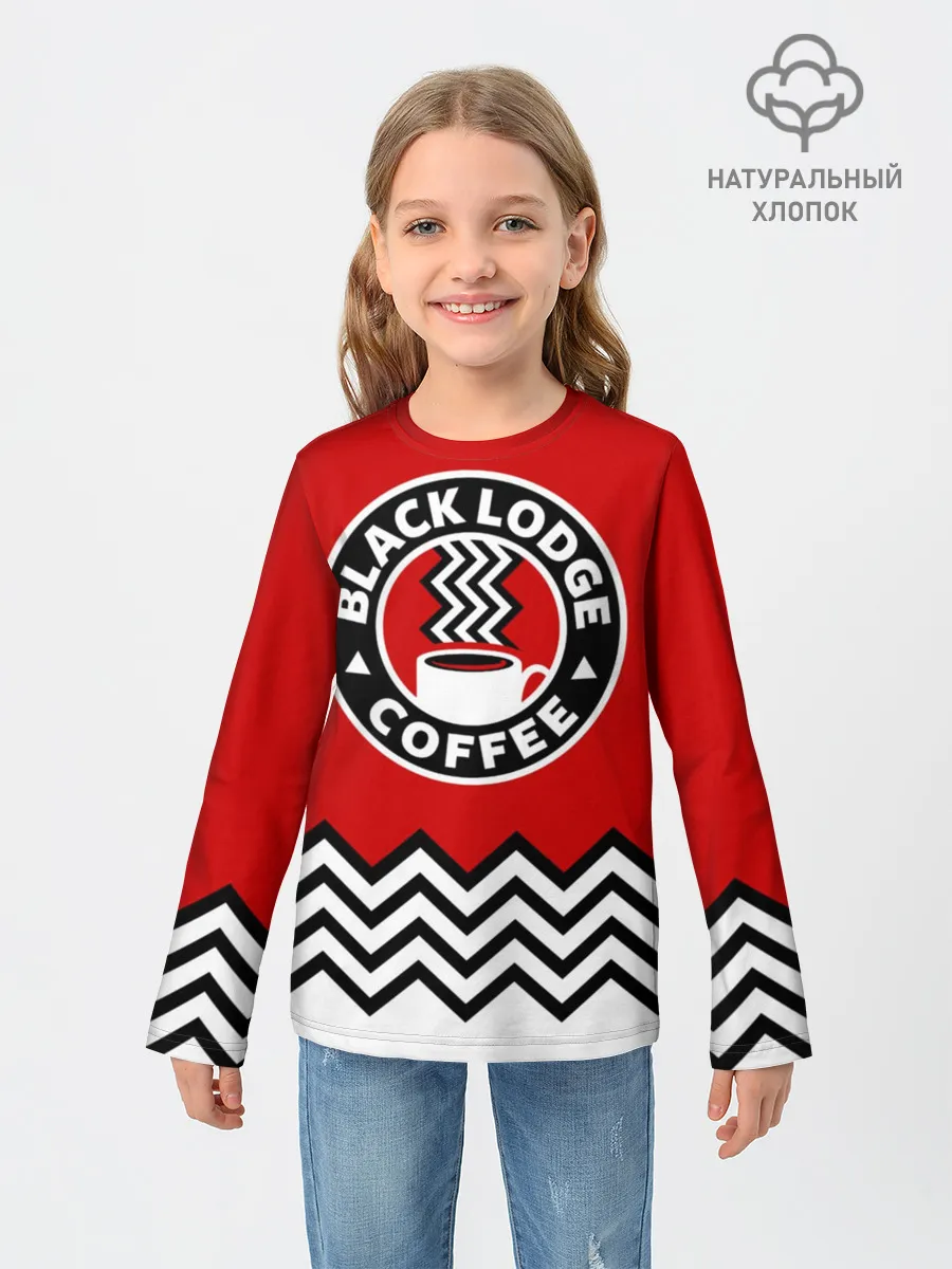 Детский лонгслив / Твин Пикс
