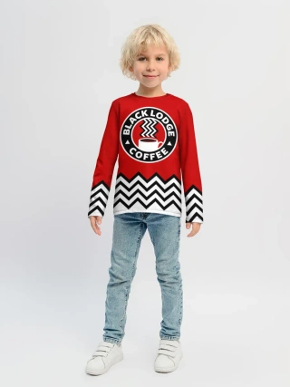Детский лонгслив / Твин Пикс