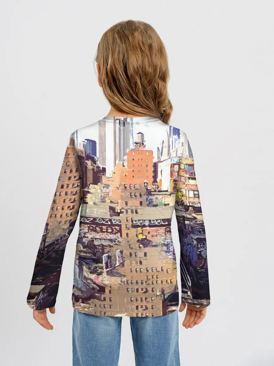 Детский лонгслив / Billie Eilish