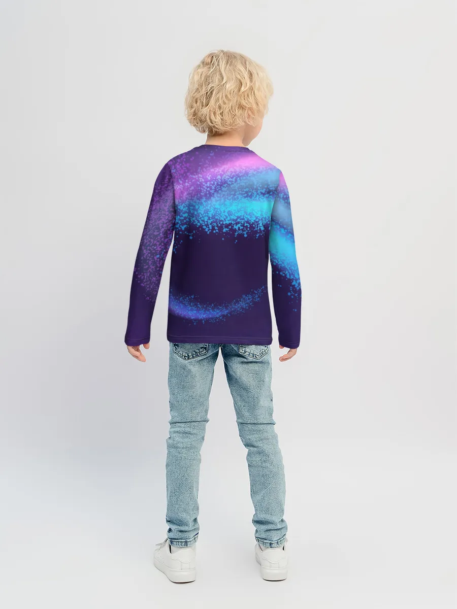 Детский лонгслив / Сова пират