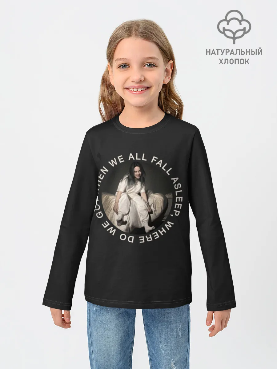 Детский лонгслив / Billie Eilish