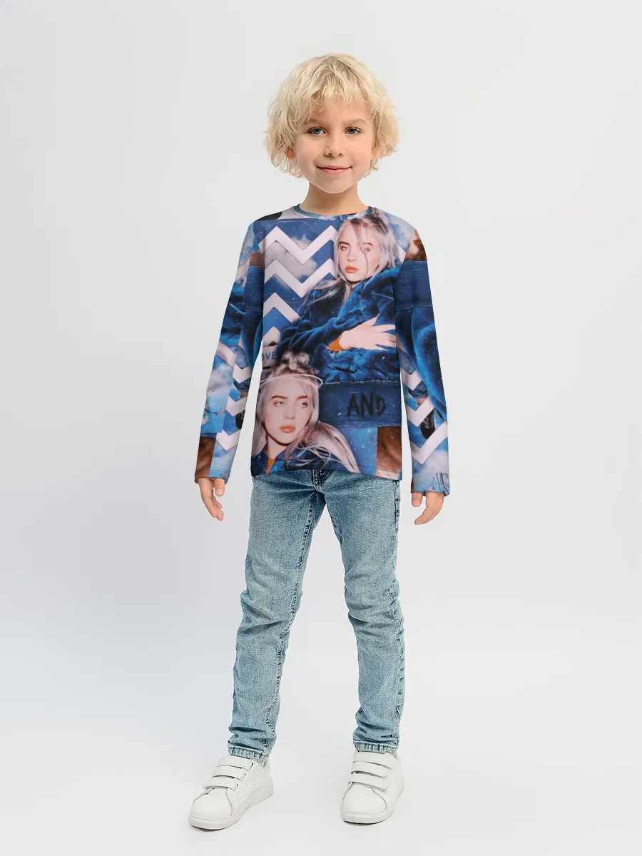 Детский лонгслив / Billie Eilish