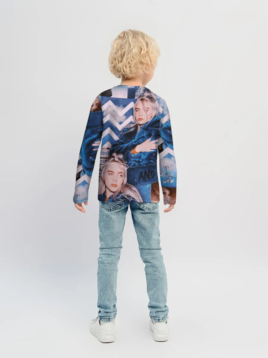 Детский лонгслив / Billie Eilish