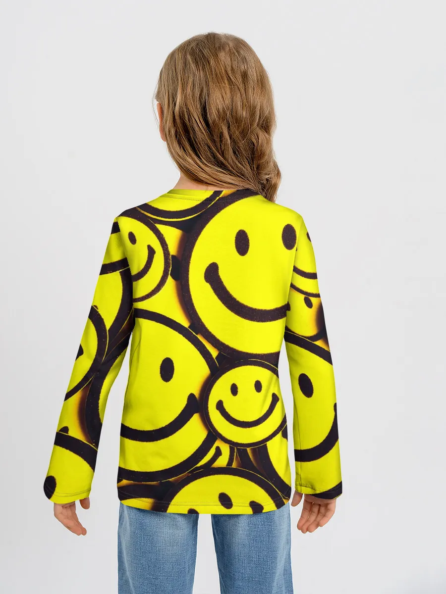 Детский лонгслив / Billie Eilish Выкинь Друга