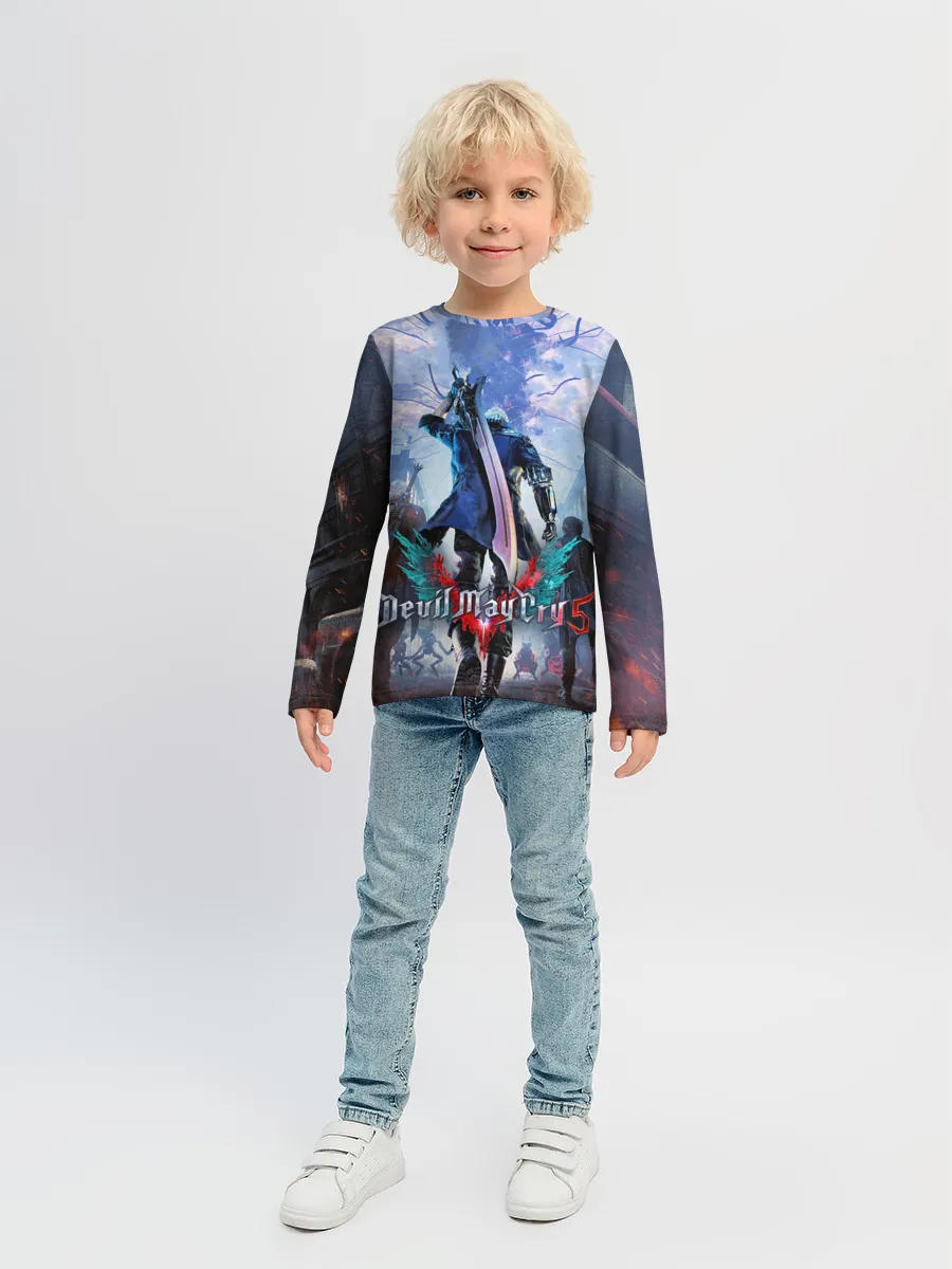 Детский лонгслив / Devil May Cry 5