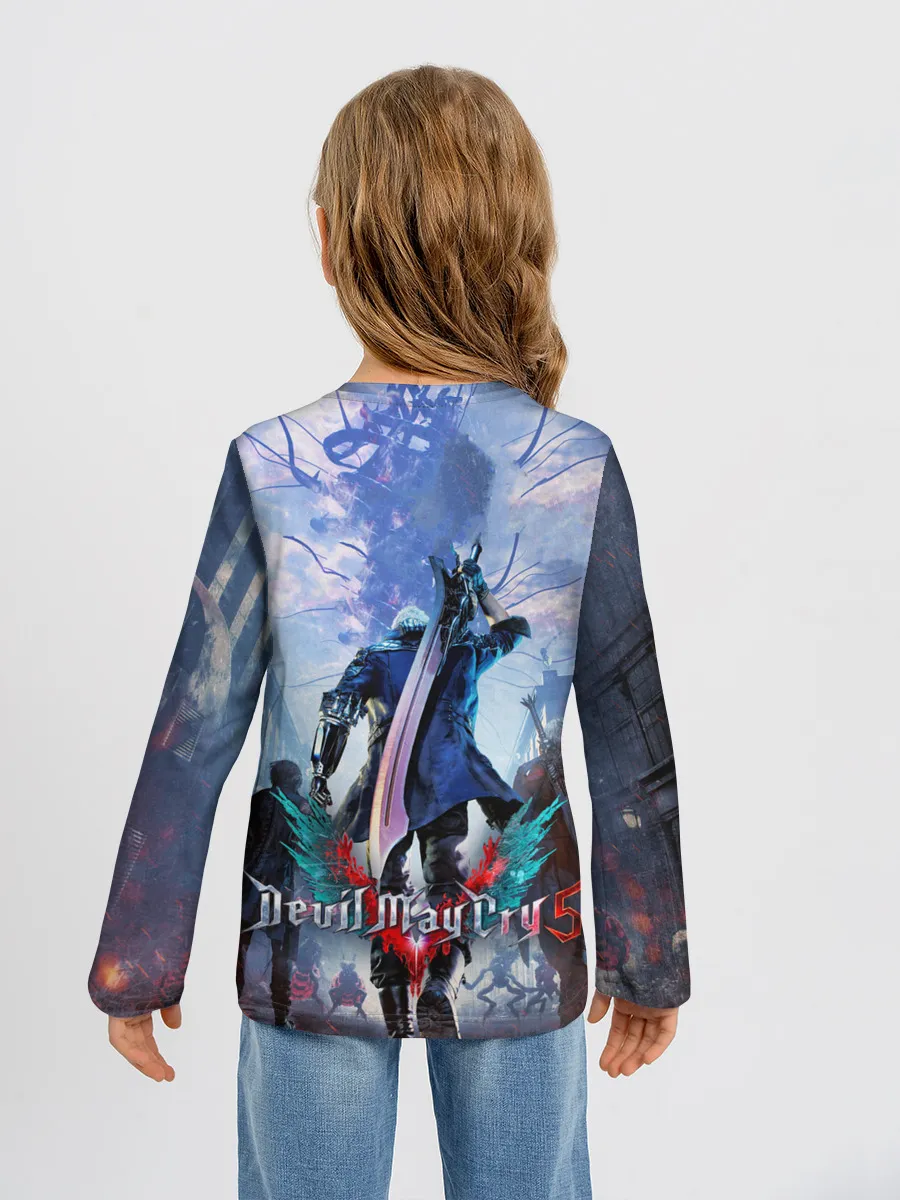 Детский лонгслив / Devil May Cry 5