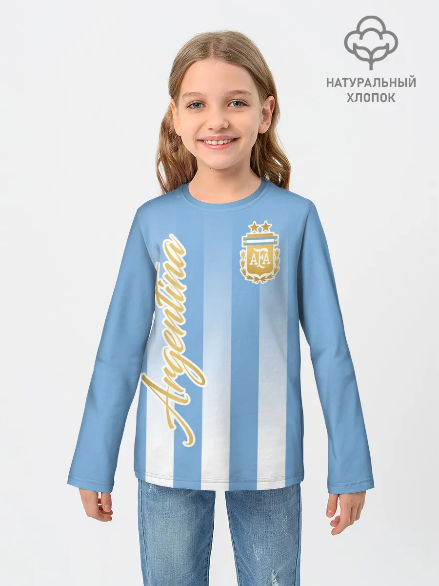 Детский лонгслив / Сборная Аргентины
