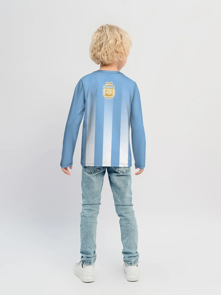Детский лонгслив / Сборная Аргентины