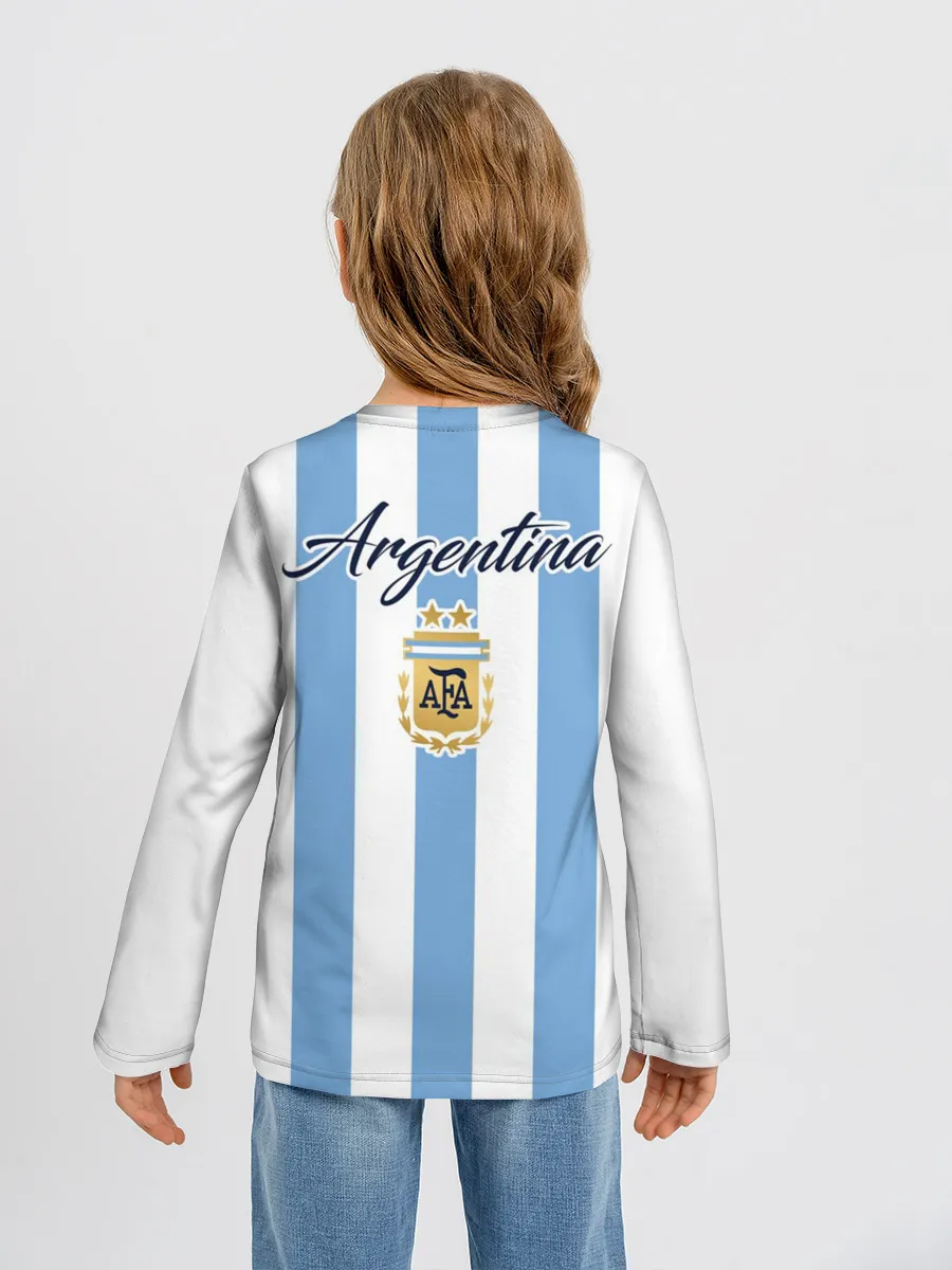 Детский лонгслив / Сборная Аргентины