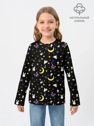 Детский лонгслив / Sailor Moon Pattern