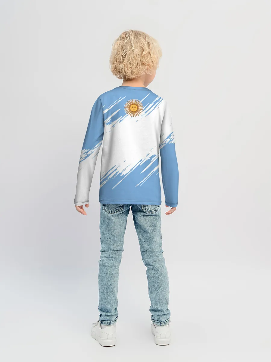 Детский лонгслив / Аргентина