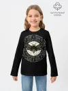 Детский лонгслив / Бабочка Мертвая голова