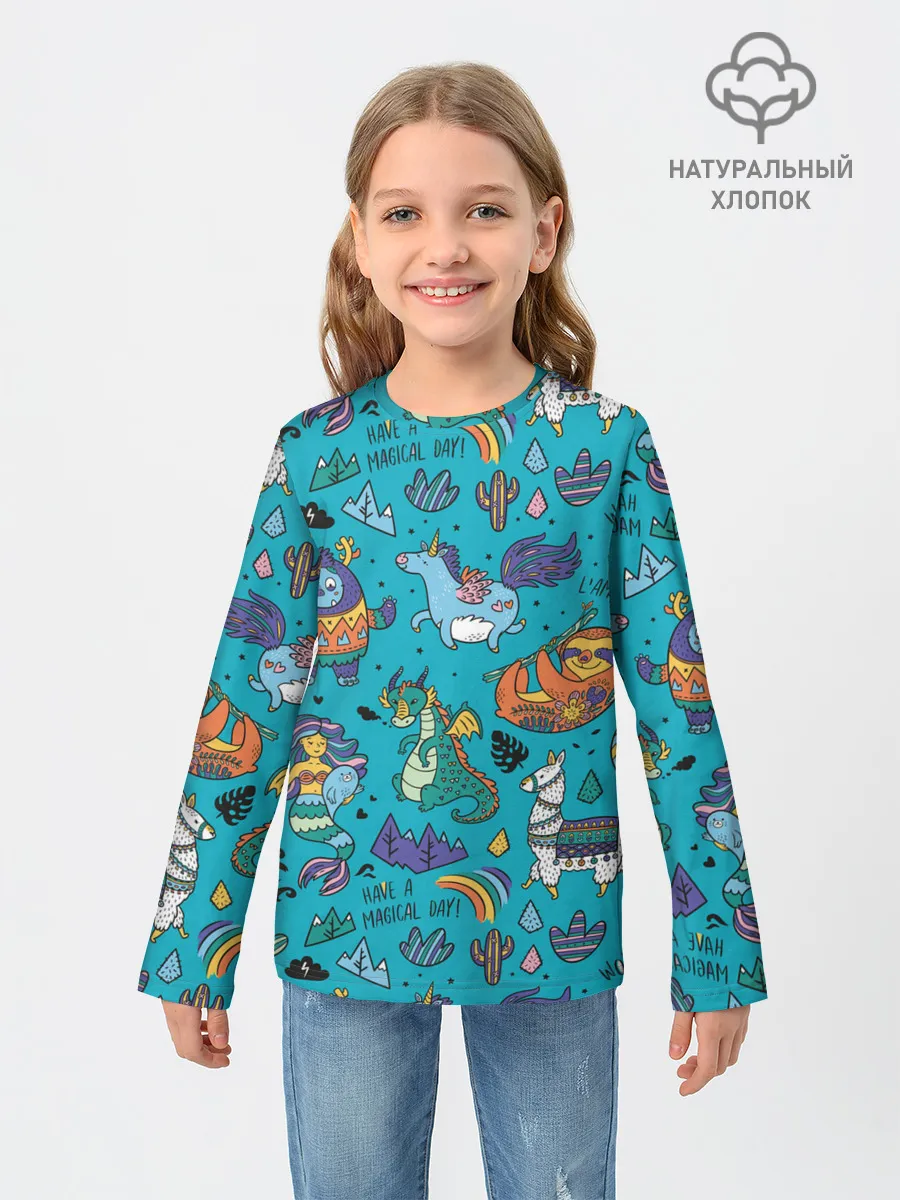 Детский лонгслив / Have a magical day!