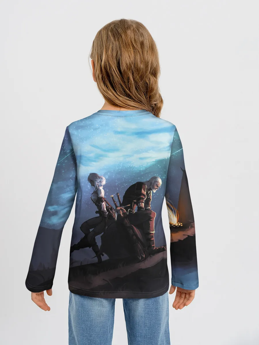Детский лонгслив / Цири И Геральд
