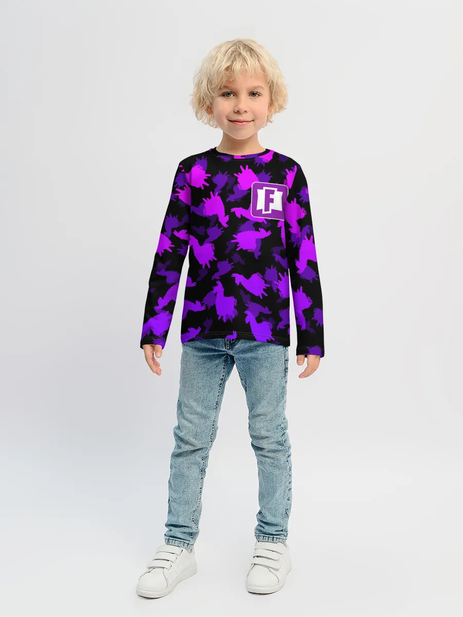 Детский лонгслив / Fortnite