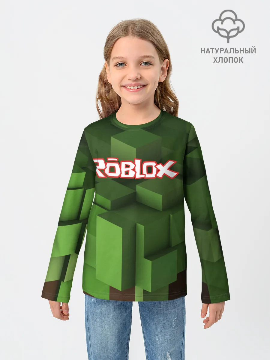 Детский лонгслив / Roblox