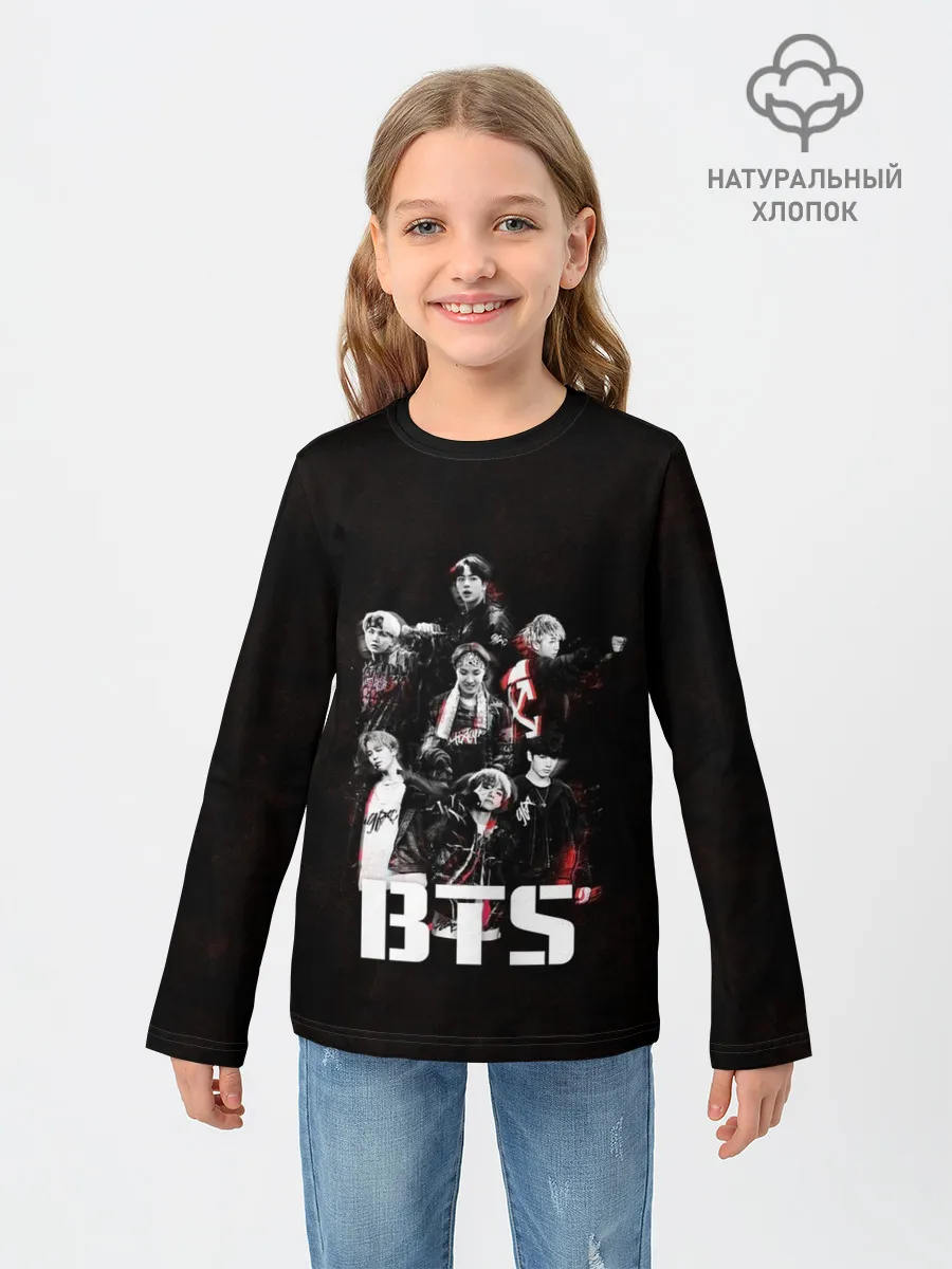 Детский лонгслив / BTS