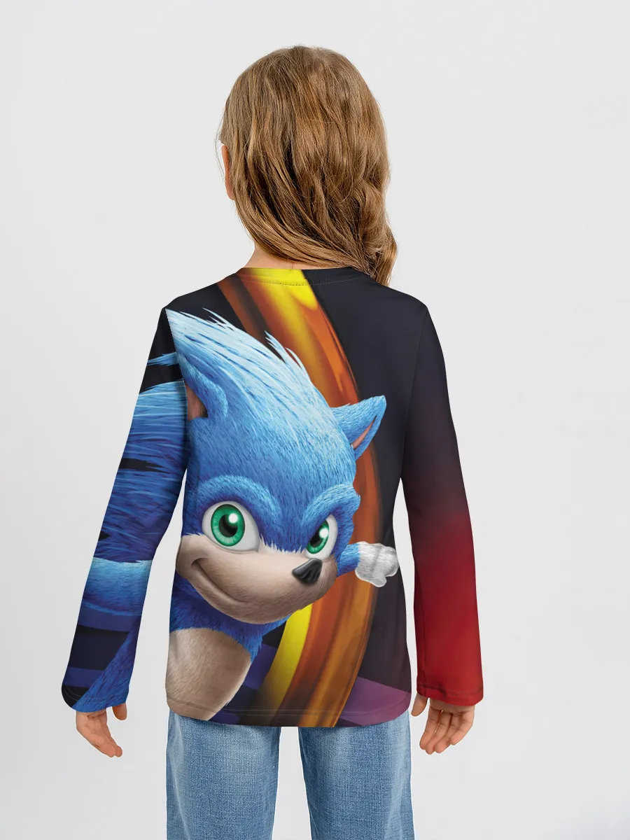 Детский лонгслив / Sonic