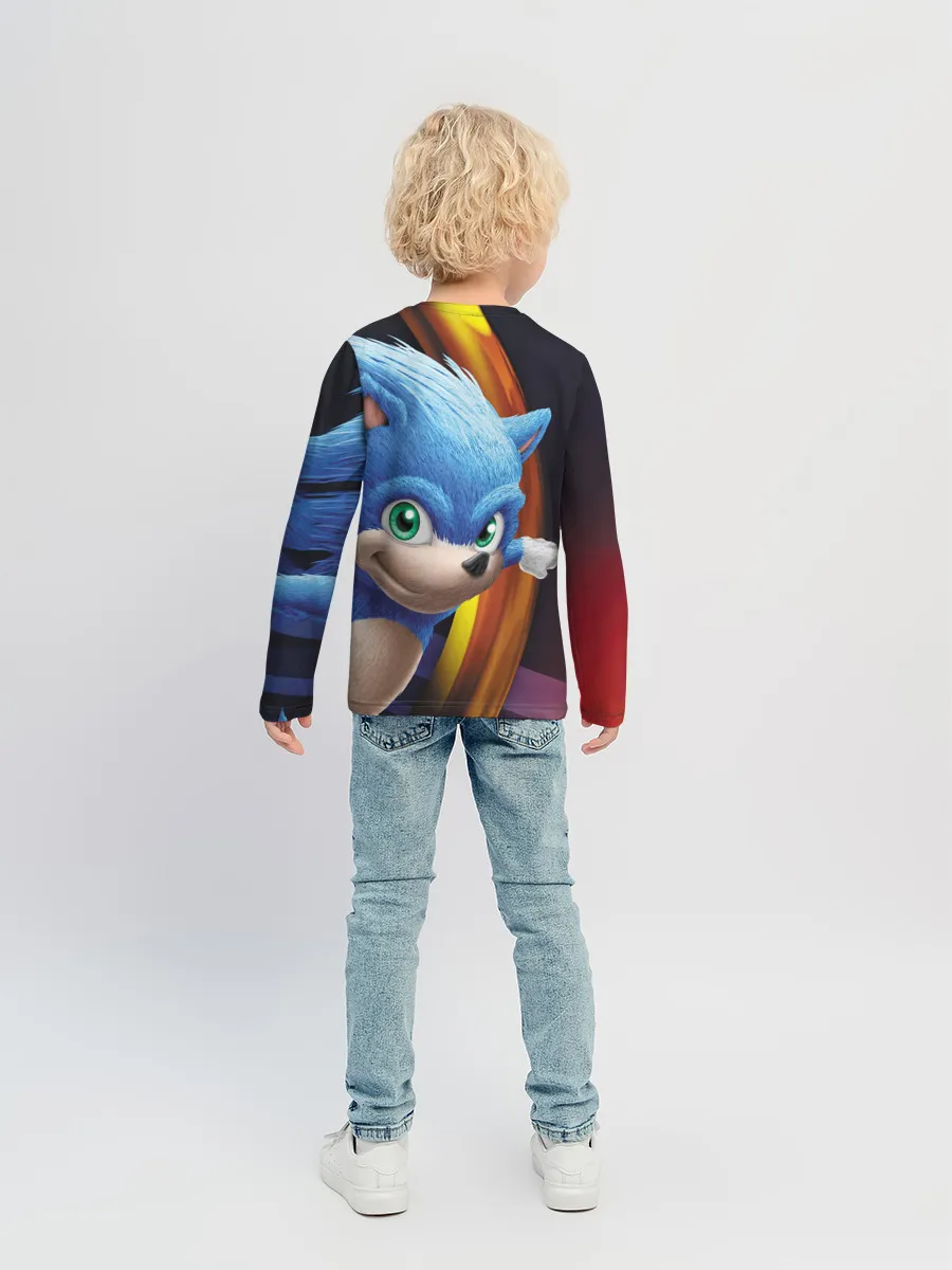 Детский лонгслив / Sonic
