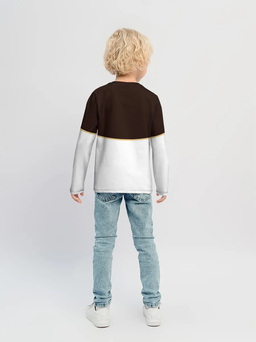 Детский лонгслив / Мантия Чёрный Бык