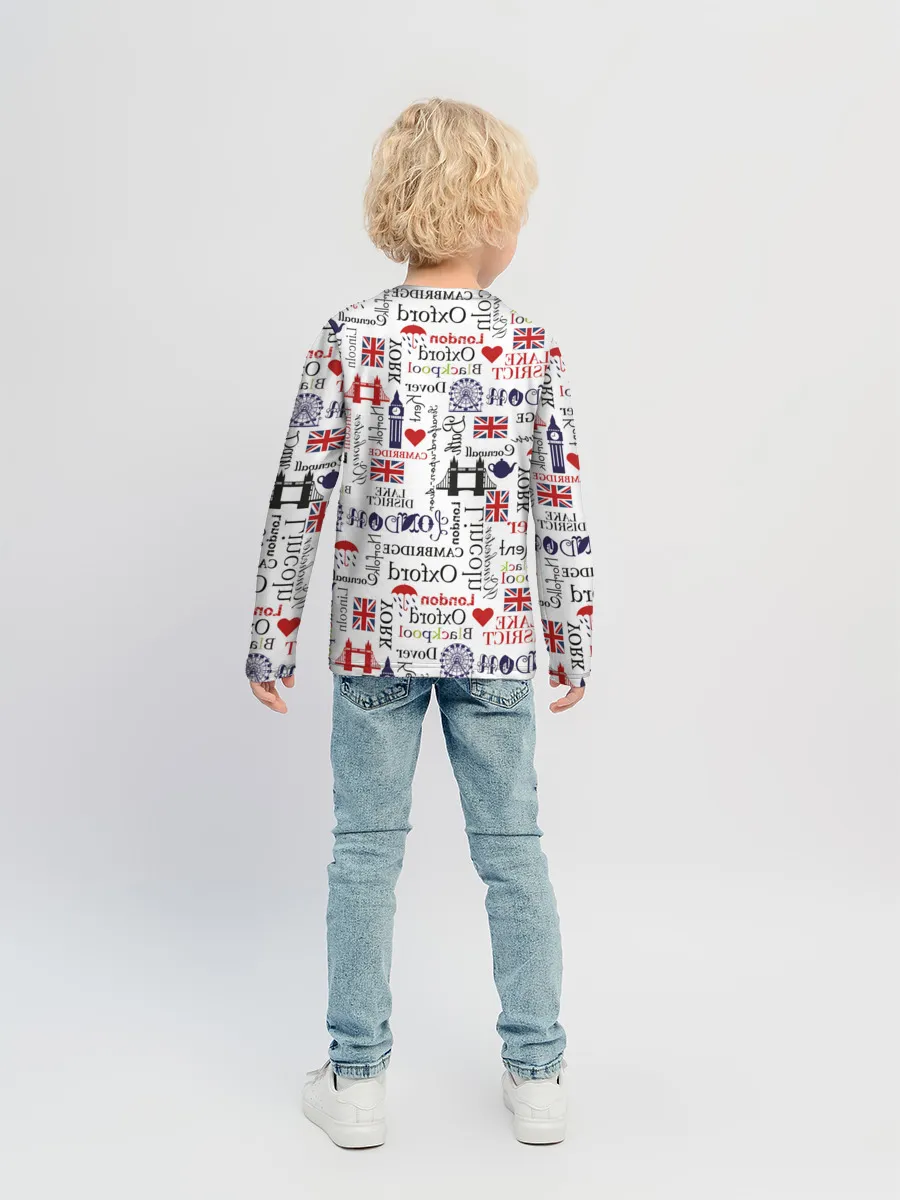 Детский лонгслив / Лондон