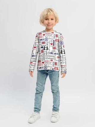 Детский лонгслив / Лондон