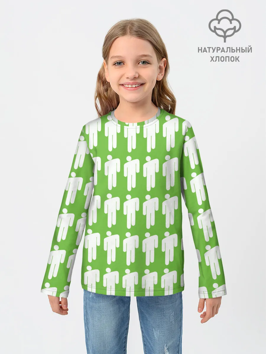 Детский лонгслив / Billie Eilish