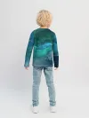 Детский лонгслив / Изумрудные Облака
