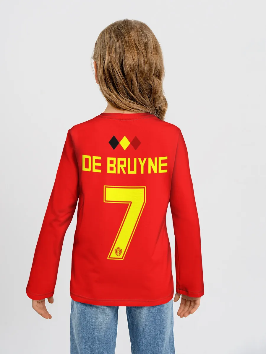 Детский лонгслив / Кевин Де Брёйне