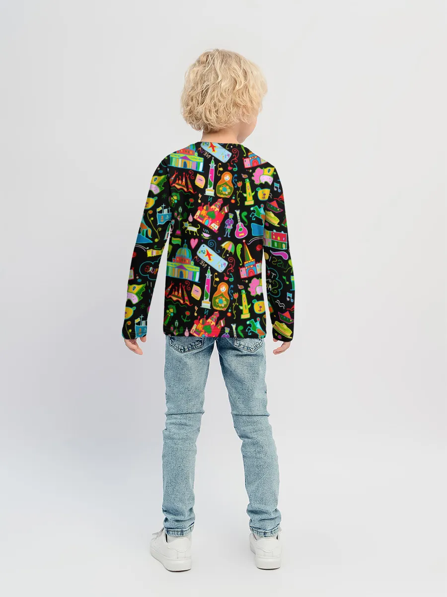 Детский лонгслив / Travel to Saint Petersburg