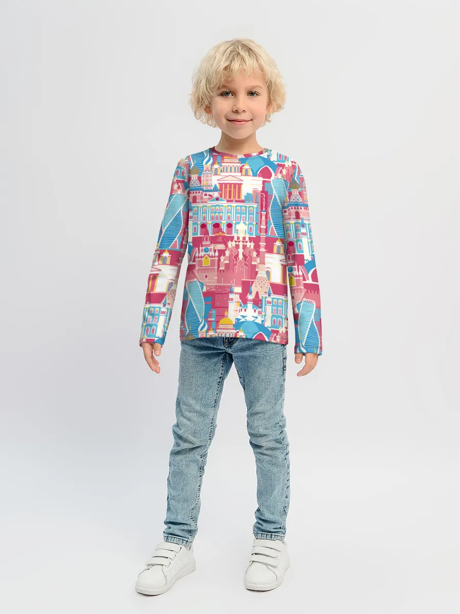 Детский лонгслив / Москва