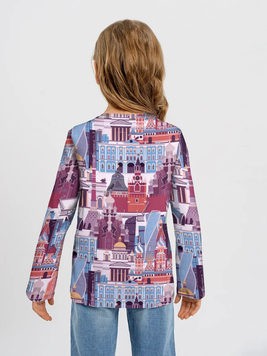 Детский лонгслив / Москва