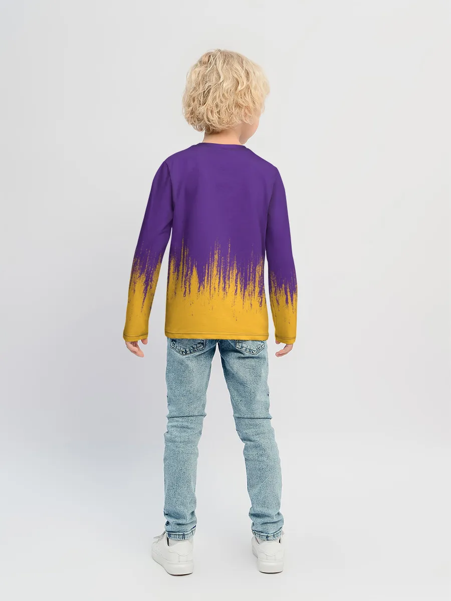 Детский лонгслив / LA LAKERS